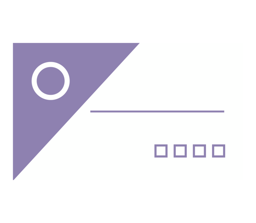 Creative Purple Business Card Template PNG