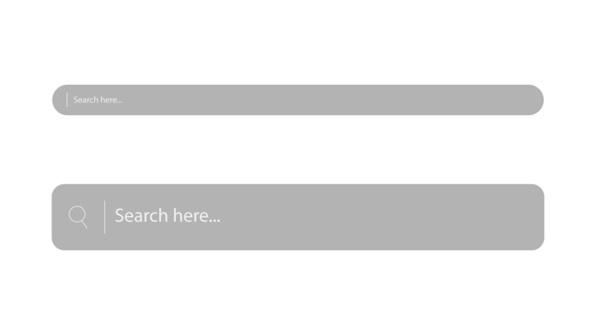 Transparent Search Box PNG Image