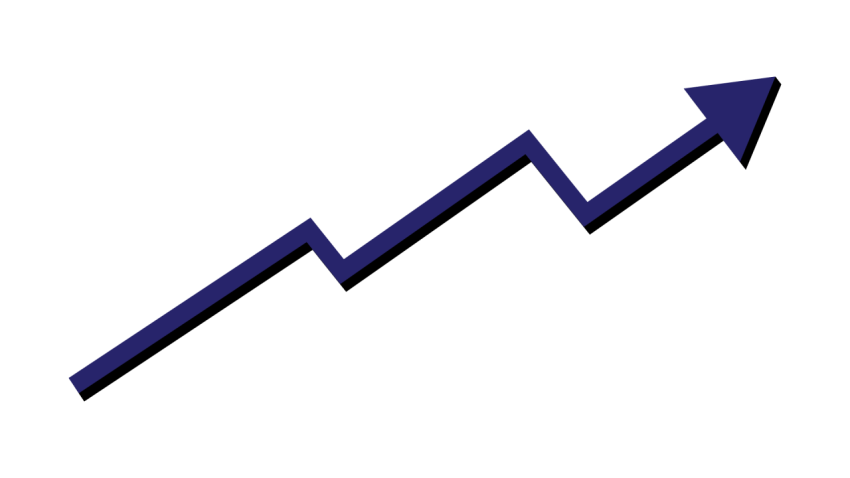 Blue zig zag arrow png download