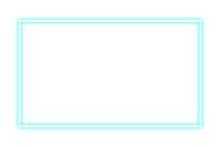 Glowing rectangle border png