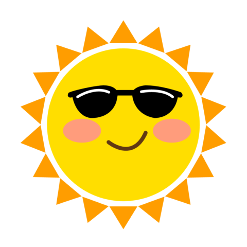 Cute sun png images free