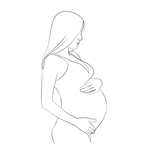 Pregnant woman png