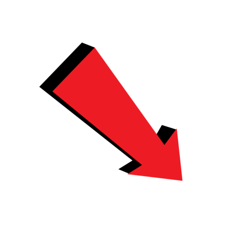 Big red arrow png