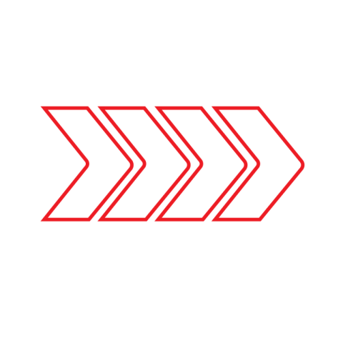 Four white arrow png image free download