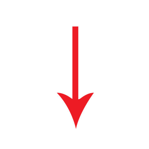 Down arrow png image