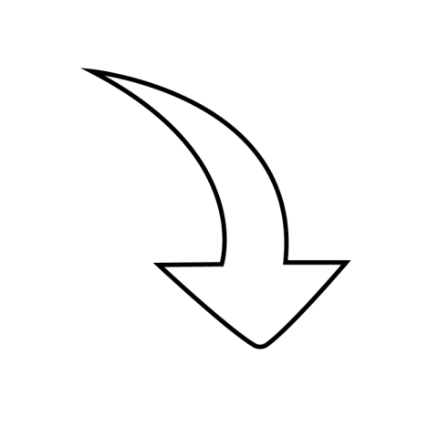 White arrow png