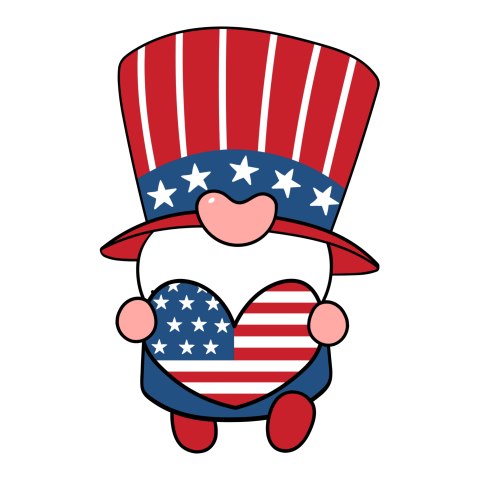 Sublimation american gnome