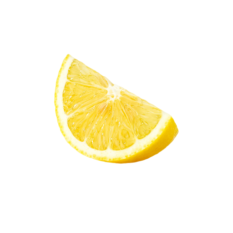 Lemon slice png transparent