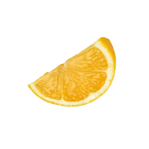 Transparent lemon slice png