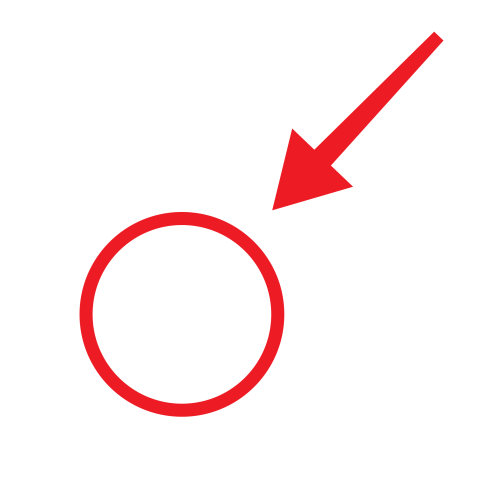 Clickbait clickbait red circle arrow transparent