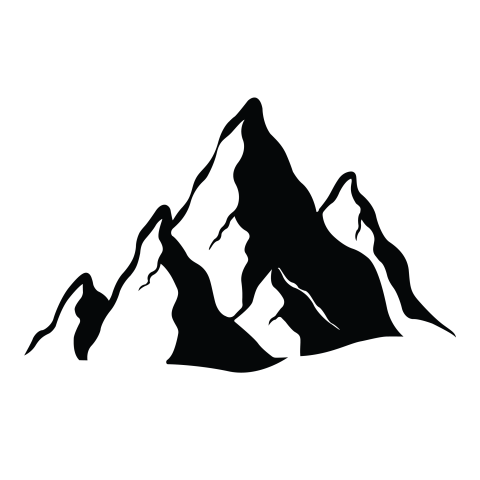 Mountain png silhouette