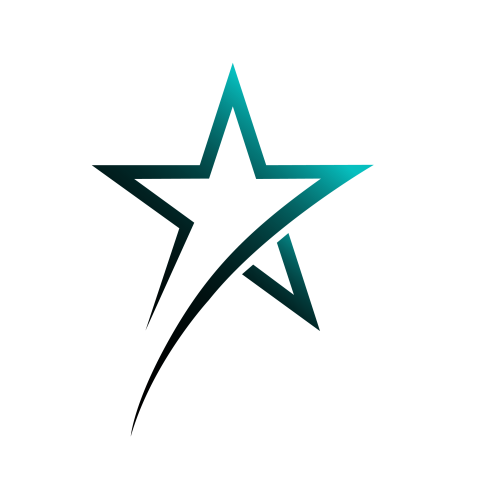 Unique star logo png image free download