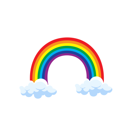Rainbow png clipart image download