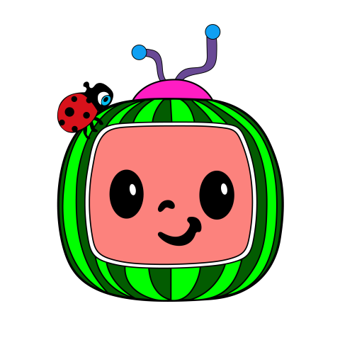 Cocomelon logo png transparent