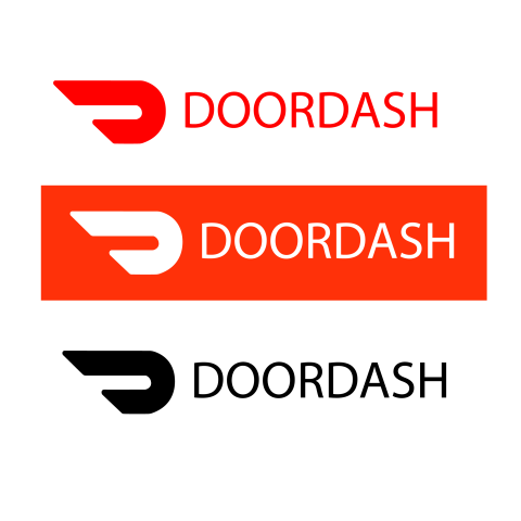 Vector doordash logo png free download
