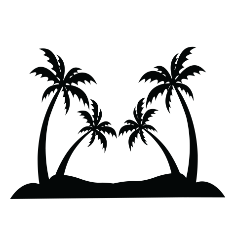 Palm tree vector png free download