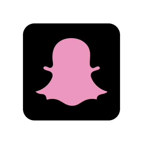 Pink snapchat logo png image download