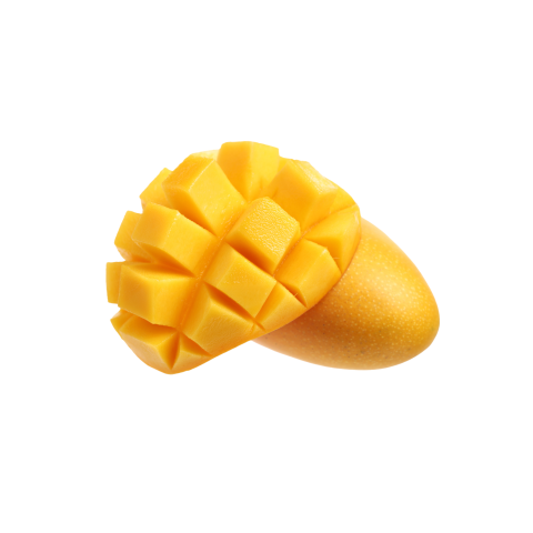 Transparent mango slice png