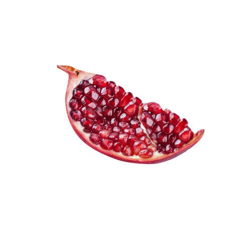 Half pomegranate png images download