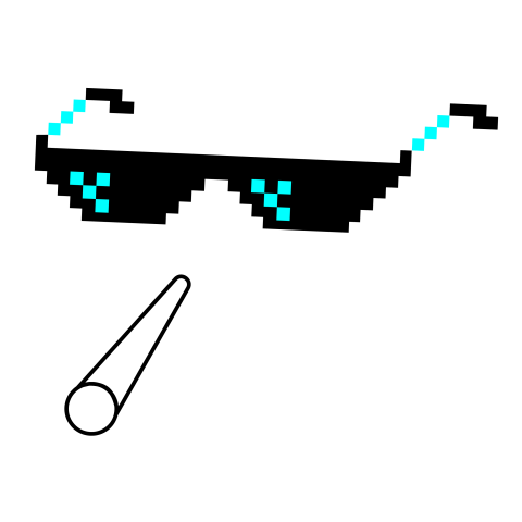 Meme sunglasses png transparent download free