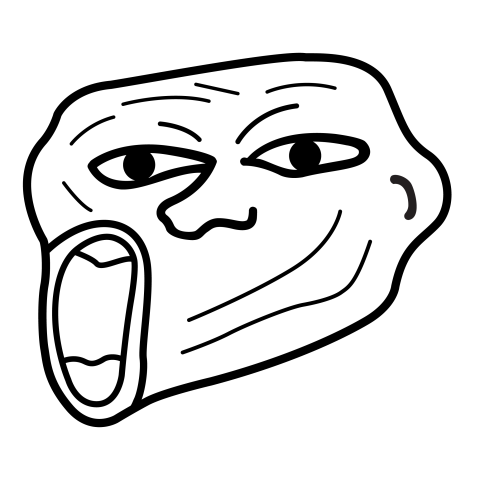 Troll face png download free