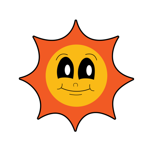 Sun vector png images free download