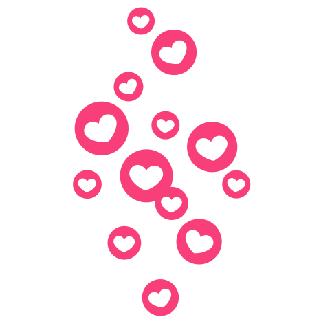 Facebook love reaction png free download