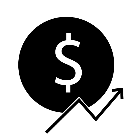 Black dollar sign png download