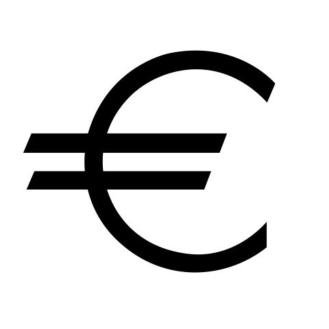 Euro logo png transparent
