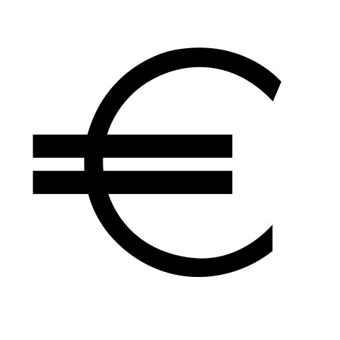 Euro logo currency png image