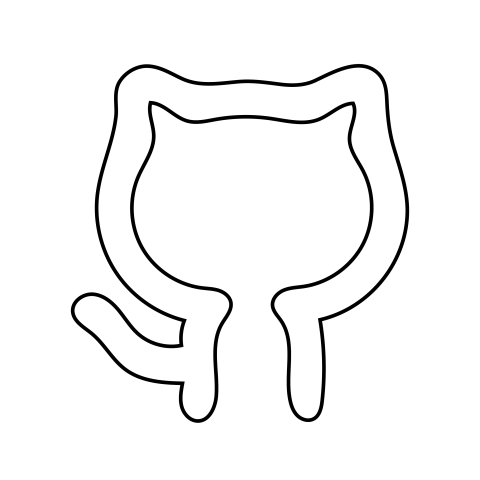 Github logo white png image download