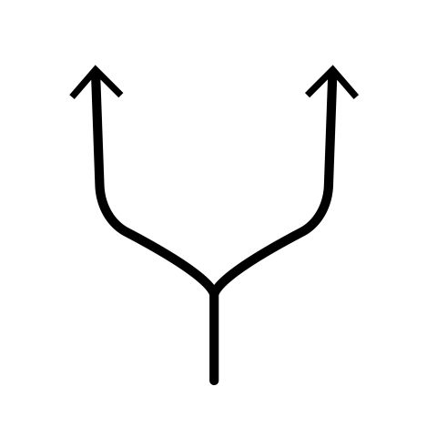 Two way arrow png image download