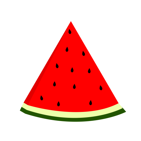 Watermelon slice illustration png download
