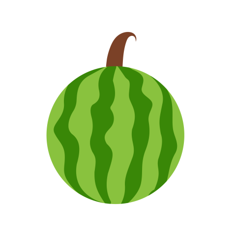 Watermelon illustration png transparent