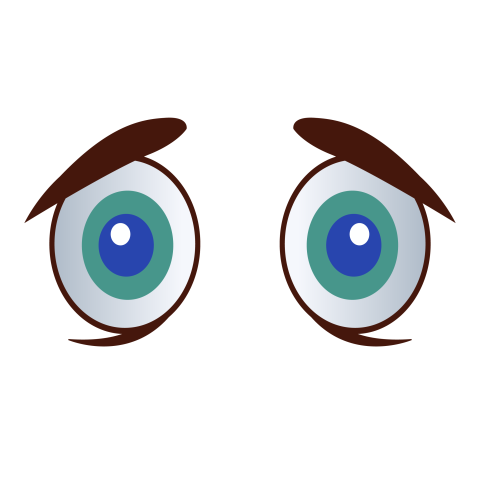 Eye illustration png background