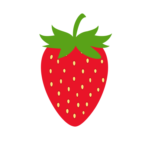 Strawberry illustration png transparent