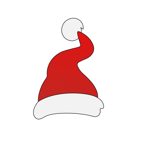 Santa hat png free download transparent