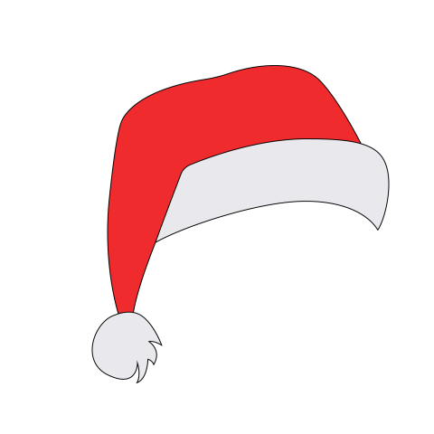 Santa hat transparent png