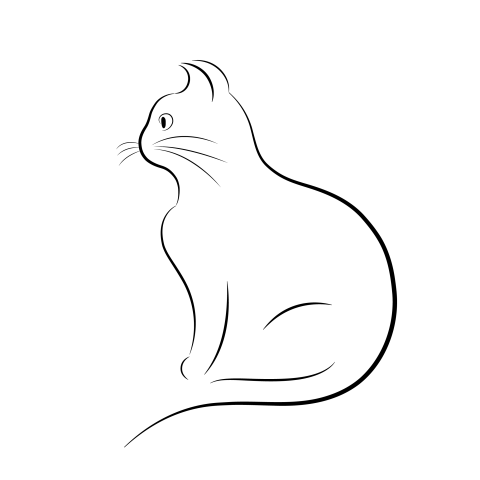 Cat illustration png free download