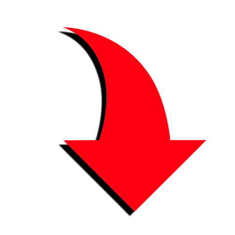Down arrow png transparent background