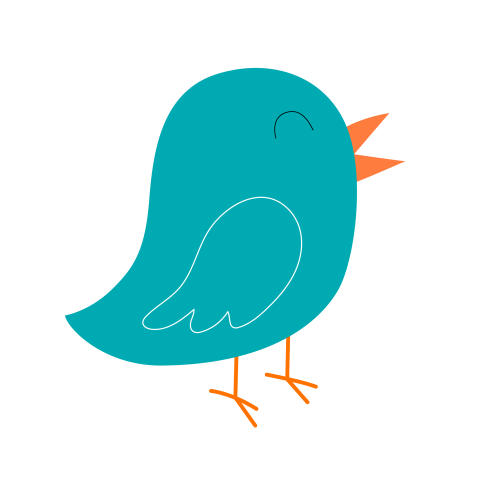 Baby bird illustration free download