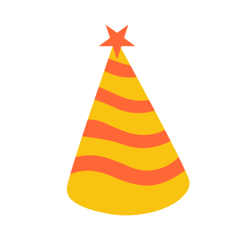 Birthday hat png transparent