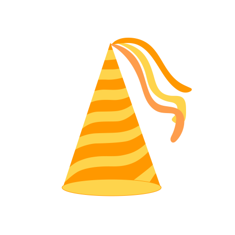 Birthday hat png no background