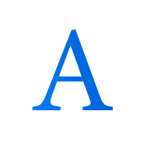 Letter a png background