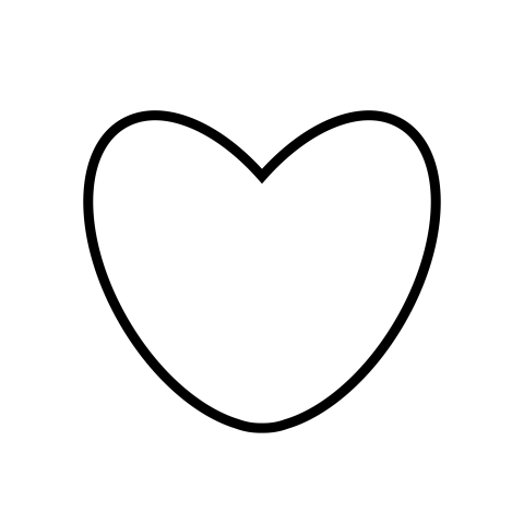 Black heart png image free download
