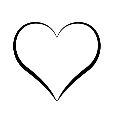Png black heart png free download