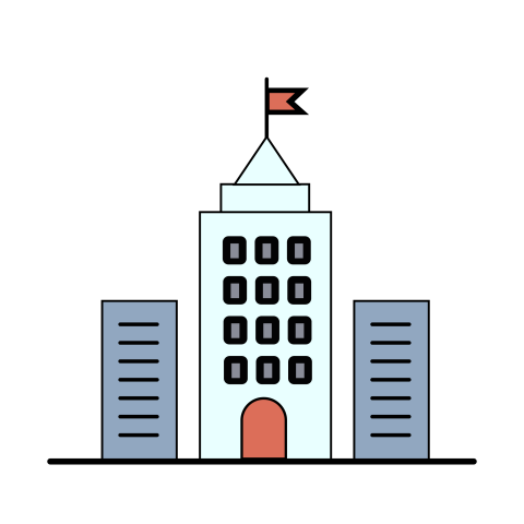 Free business building vector png