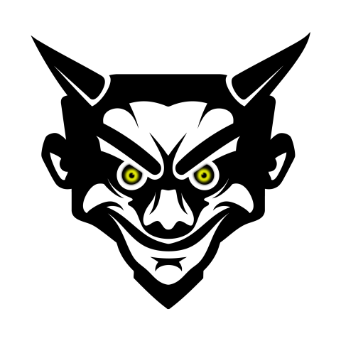 Evil Troll Face PNG Transparent download
