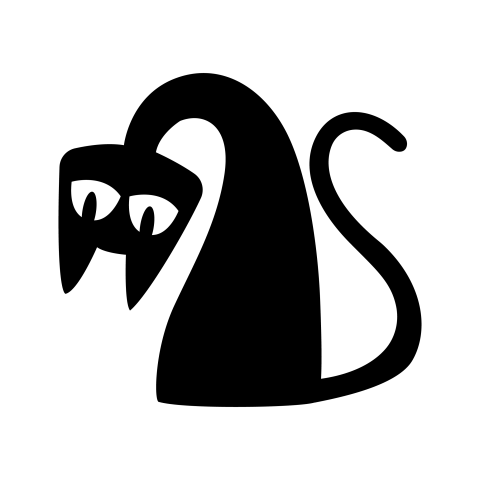 Black cat png transparent free download