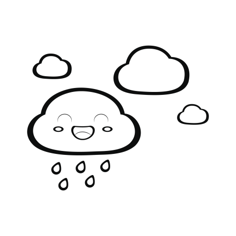 Cloud vector png image free download